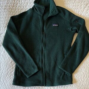 Patagonia Forest Green Zip-Up Jacket